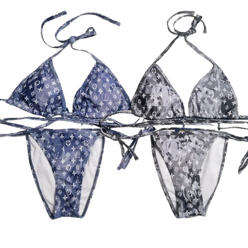 Monochrome Edit Monogram String Bikini Set
