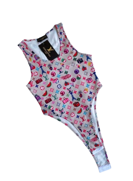 Icon Edit Monogram One-Piece Swimsuit